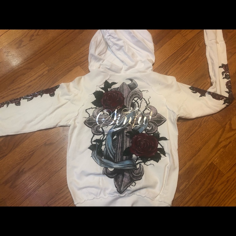 Sinful hooded zip up